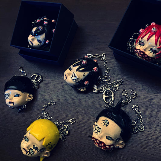 Custom Doll Head Pendant Necklace | OOAK Gift